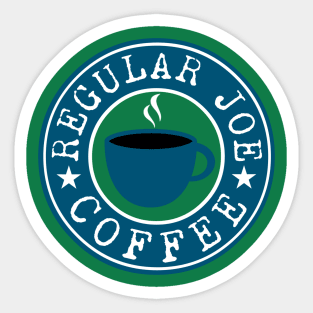 Regular Joe Coffee Sticker